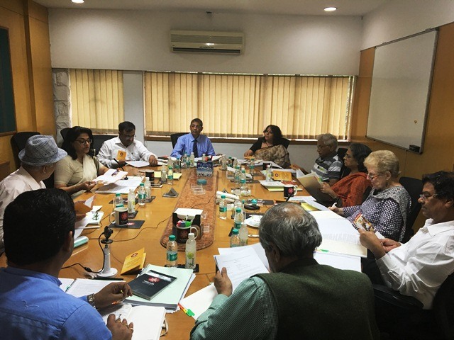 Academic Council Members at the Meeting on May 30, 2016