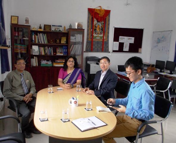 Meeting with Consular Ma Zhanwu at the VC's office