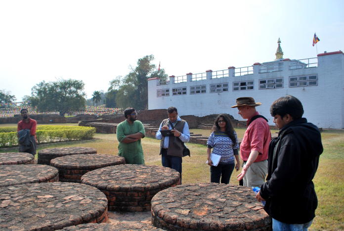 Field visit to Lumbini: Day three from Six days field trip to Lumbini and other sites 2