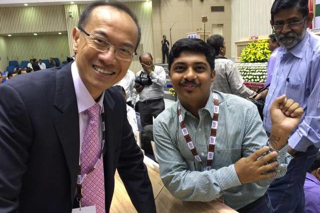 Nalanda Student at the 3rd Asia Ministerial Conference on Tiger Conservation