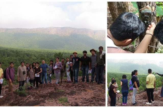 SEES Field Trip to Rajgir Wildlife Sanctuary: Learning about  field research techniques