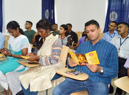 IPS Trainees Visit Nalanda University as part of their training
