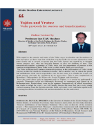 Extension Lecture-2 by Prof. Jan E M Houben on “Yajñas and Vratas: Vedic Protocols for Success and Transformation” – April 8, 2022