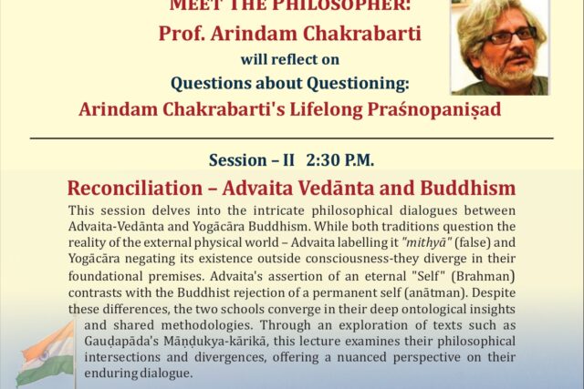 Meet the philosopher: Prof. Arindam Chakrabarti