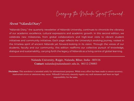 About Nalanda Diary