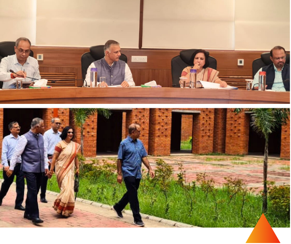 Visit of Dr. Neena Malhotra, Secretary (South), MEA