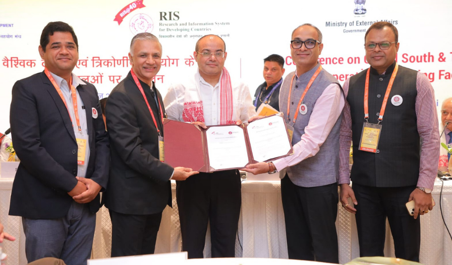 Nalanda University and RIS Sign MoU