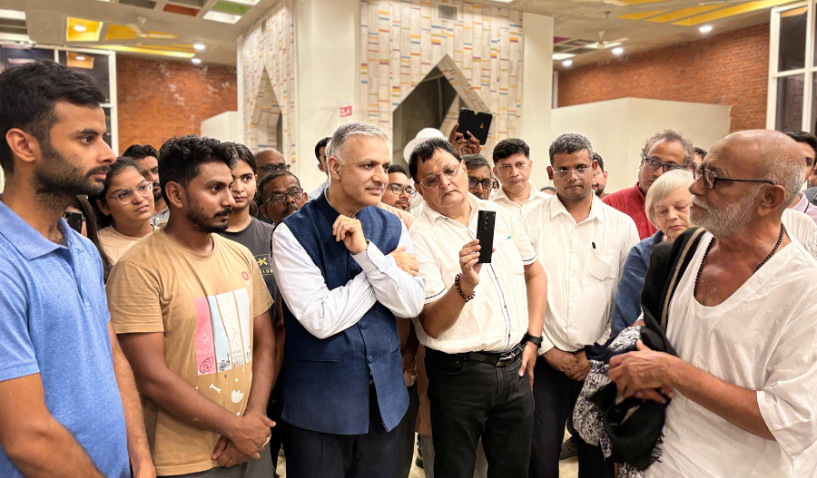 Morari Bapu ji’s Visit to Nalanda University Campus