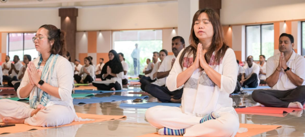 International Yoga Day and Plantation Drive