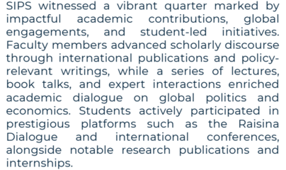 School of International Relations and Peace Studies | SIPS