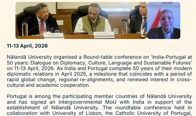1ST INDIA-PORTUGAL DIALOGUE AT NALANDA UNIVERSITY